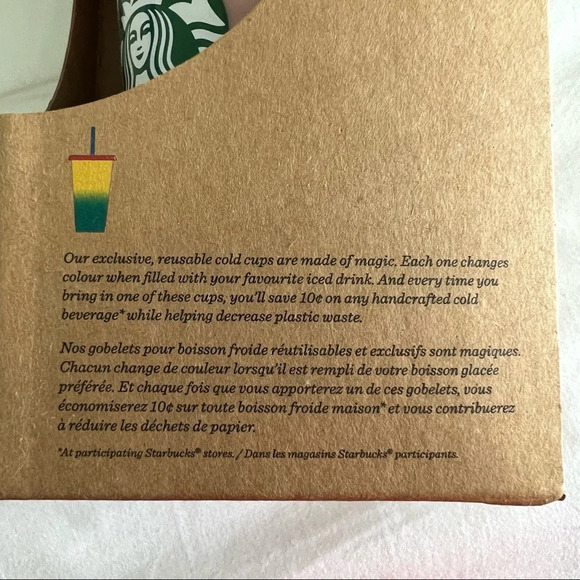 🆕 Original 2019 Starbucks Color Changing Cups - Picture 3 of 4